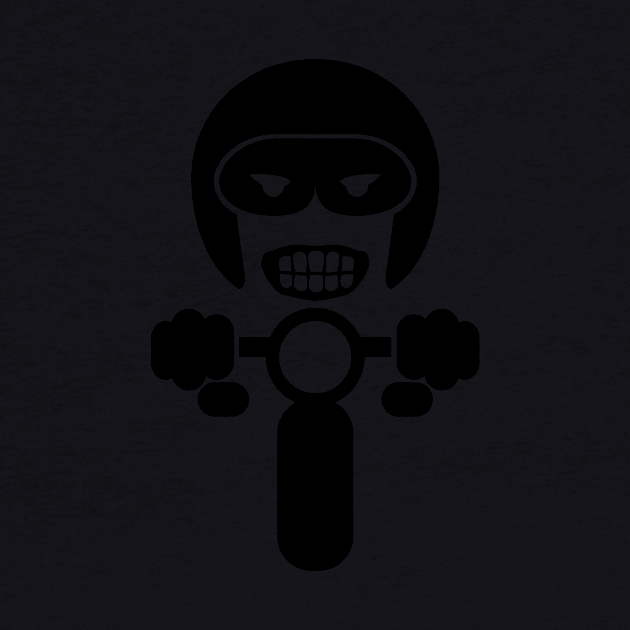 Motorcycle rider Decal V.2 by GetThatCar